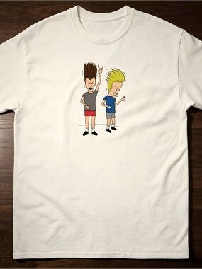 Beavis and Buthead Rock'in Out Graphic T-Shirt Women Men Unisex T-shirt